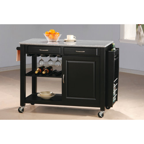 Wayfair Trash Bin Compartment Kitchen Islands & Carts You'll Love in 2023